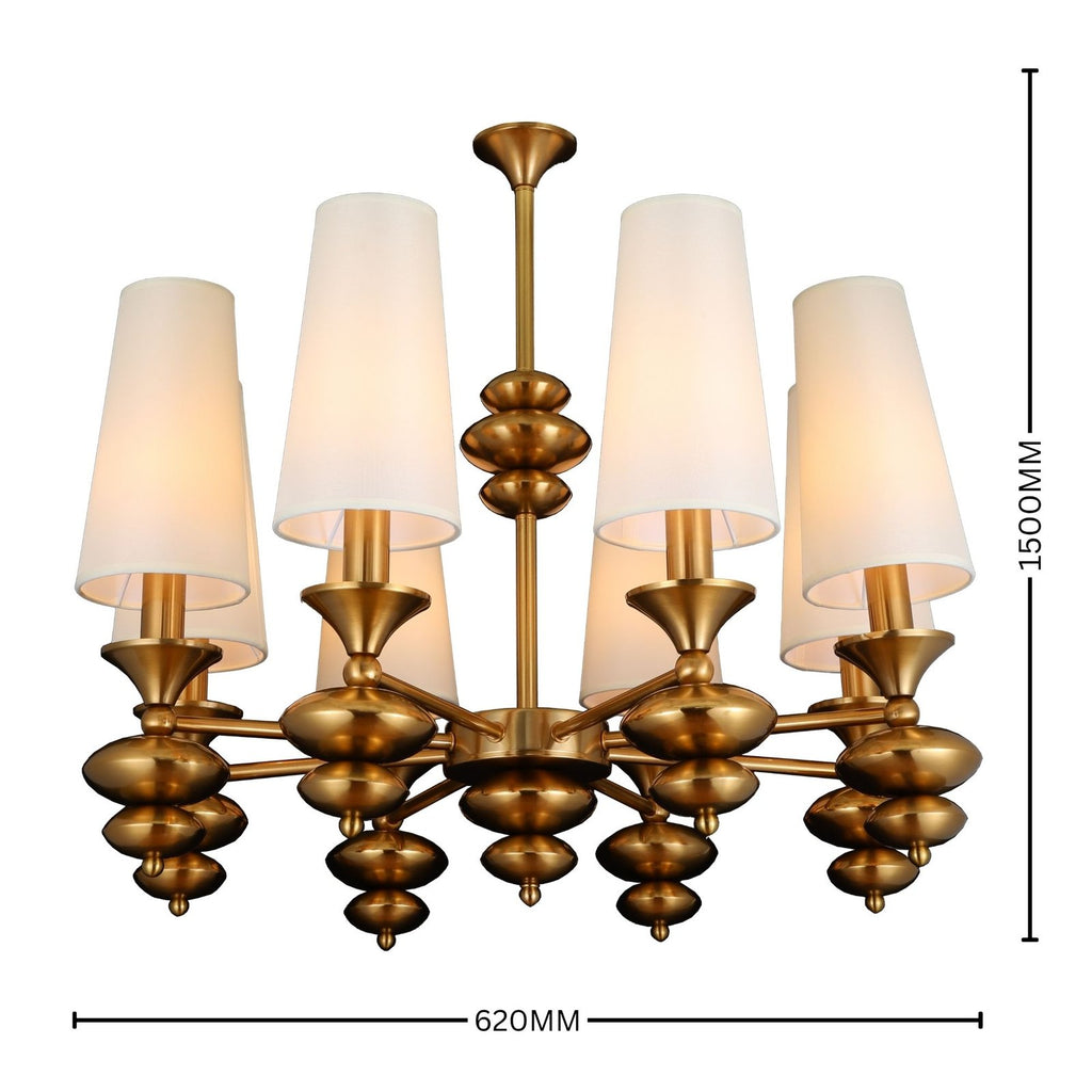 Lumin Orbita - Modern 8-Light Chandelier