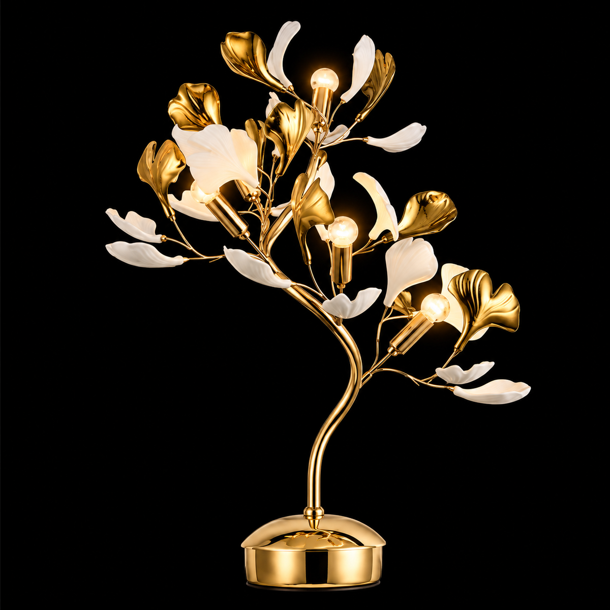 Ginko Curved (Acrylic) Table Lamp