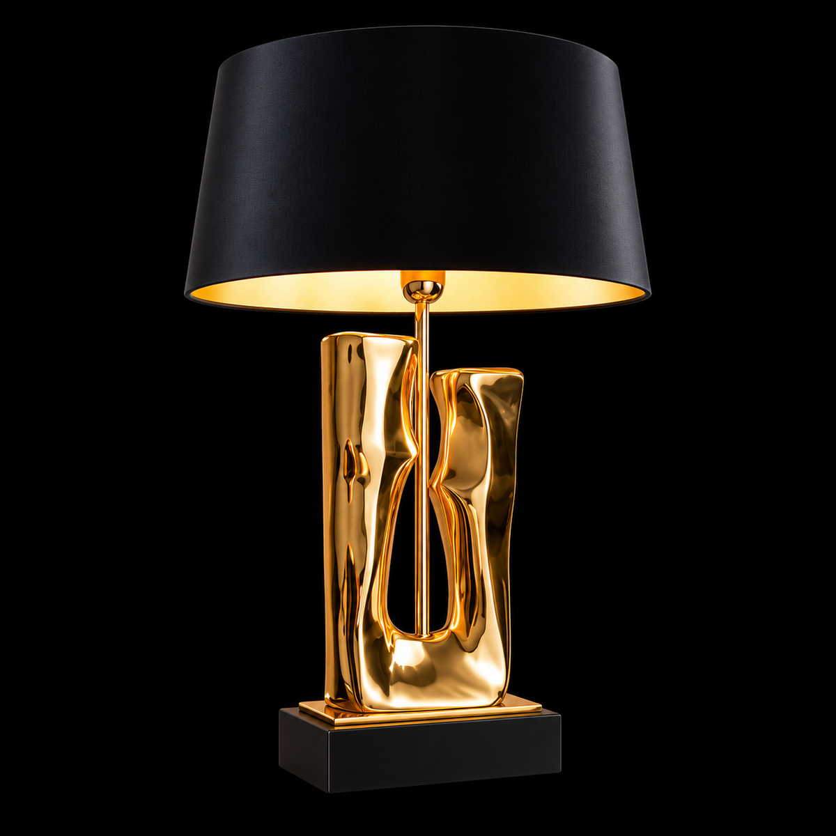 Golden Bloom (Resin) Table Lamp