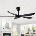 Catbird Black Ceiling Fan | 55W BLDC Motor | 1400mm | Black Body