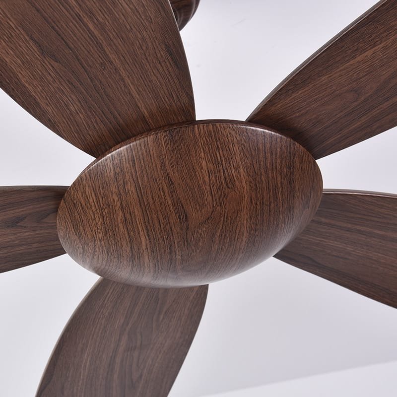 Catbird Brown Ceiling Fan | 55W BLDC Motor | 1400mm | Wooden Body