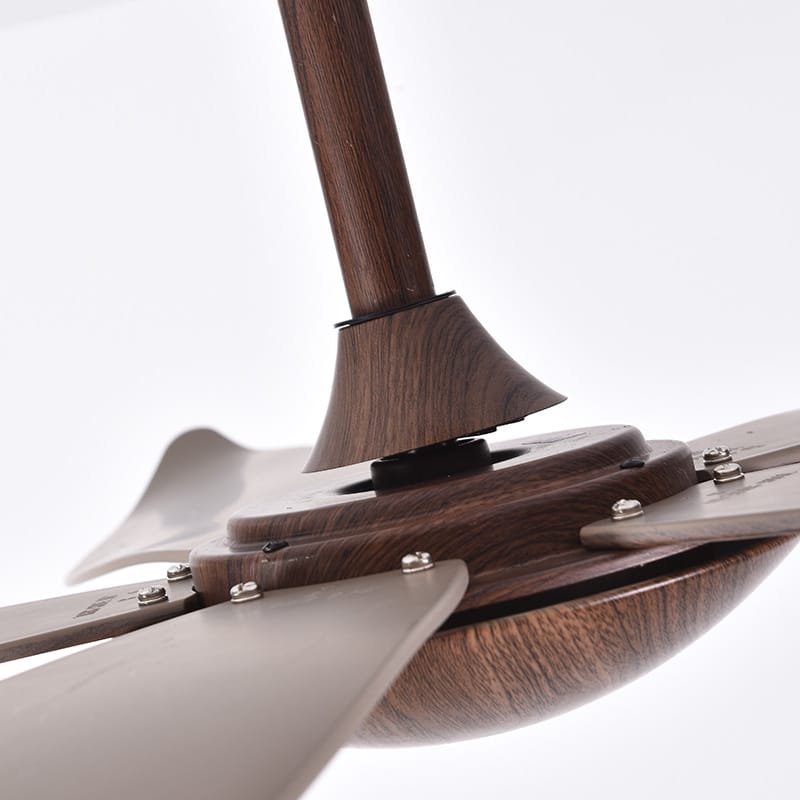 Catbird Brown Ceiling Fan | 55W BLDC Motor | 1400mm | Wooden Body