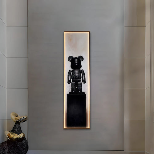 Midnight Bear Luxe Wall Art