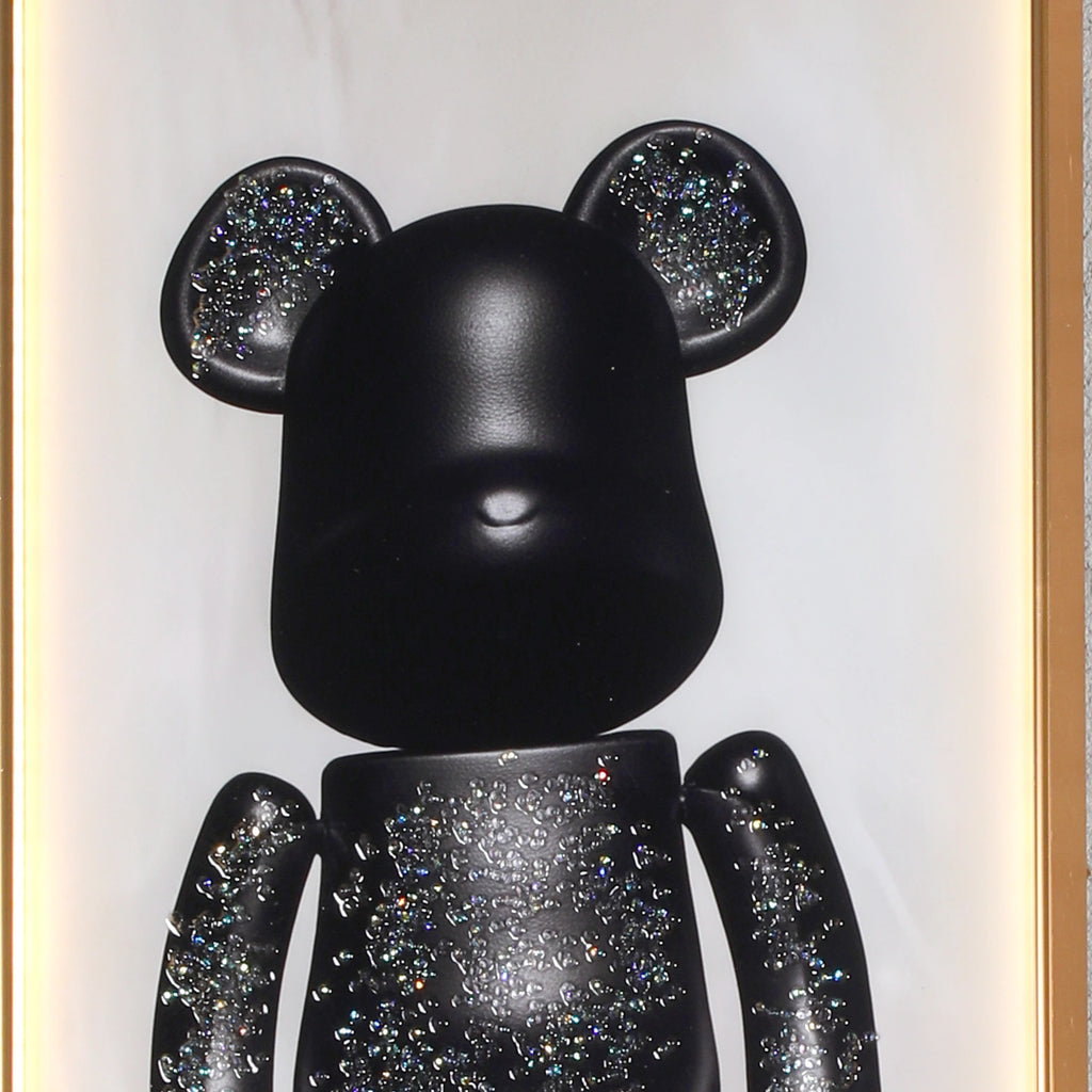 Midnight Bear Luxe Wall Art