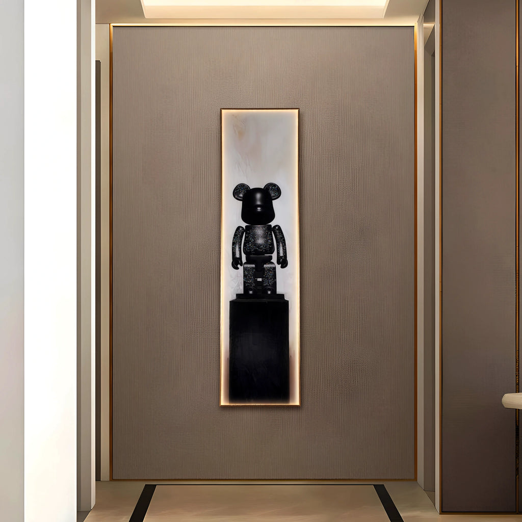 Midnight Bear Luxe Wall Art