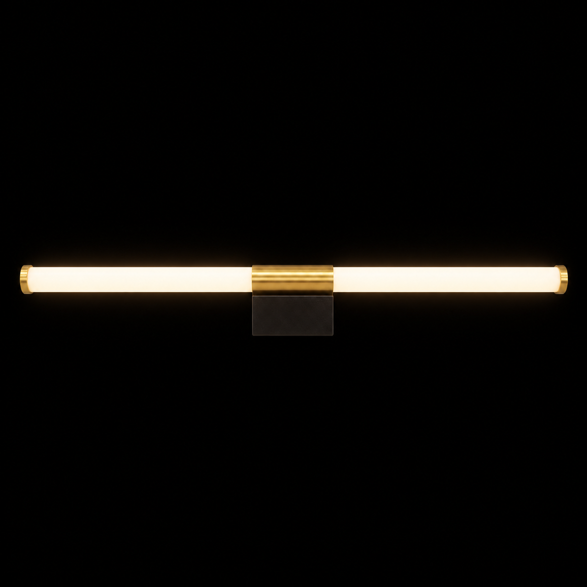 Aureline Brass Linear LED Wall Light