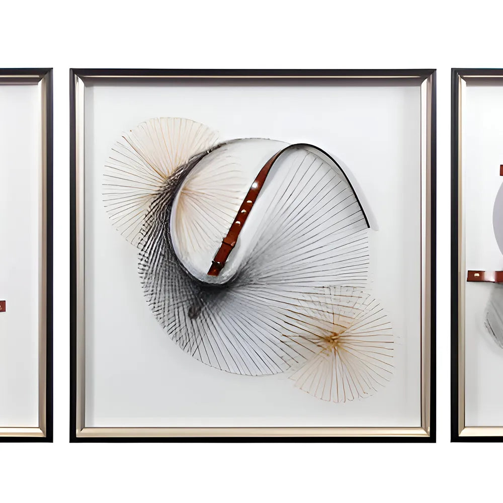 Modern Abstract Horse-Inspired 3-Piece Wall Art