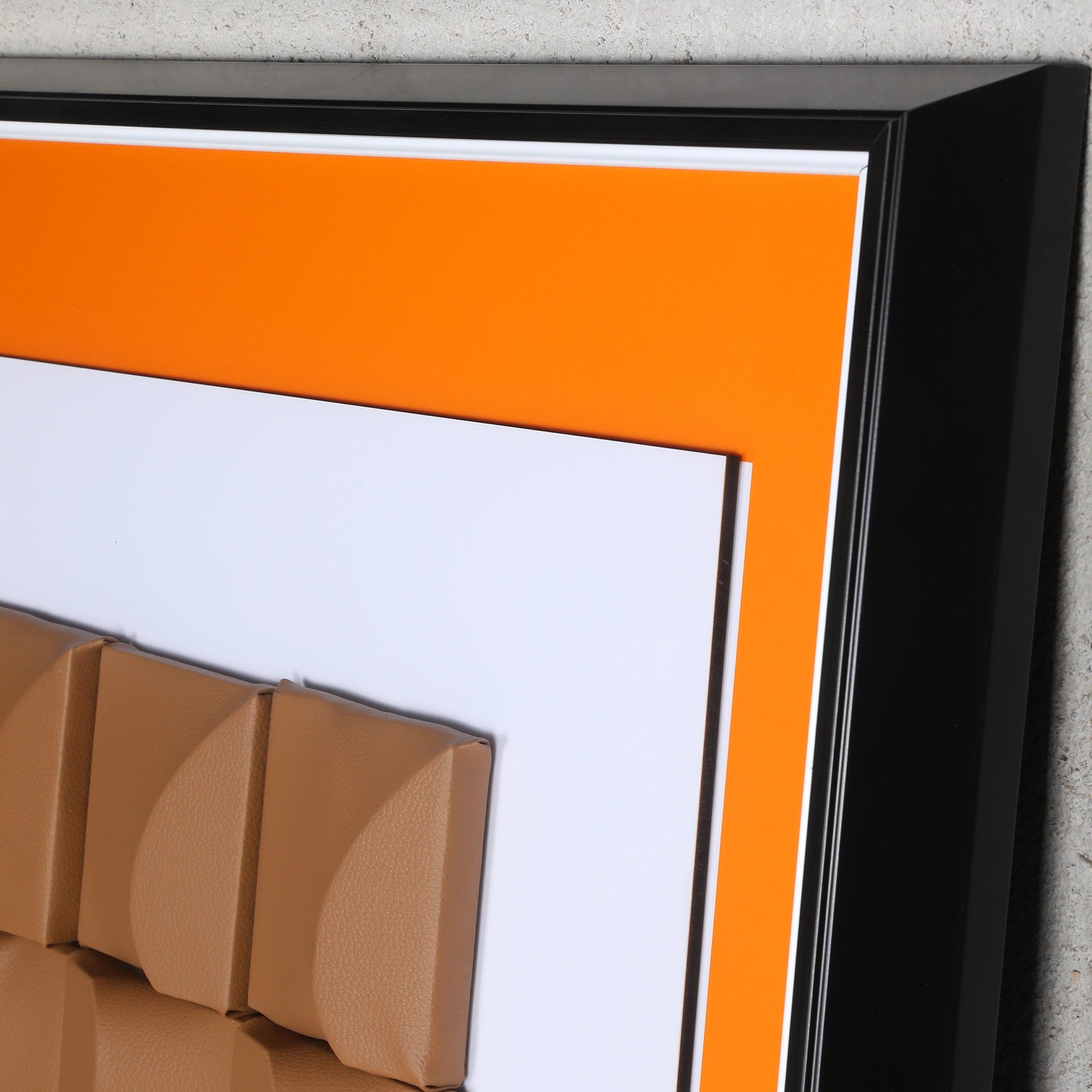 Modern Geometric Abstract 3-Piece Wall Frame