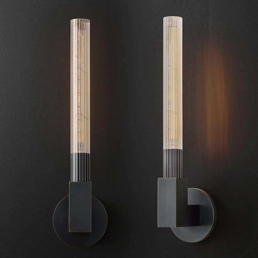 Modern Glass Tube Wall Light