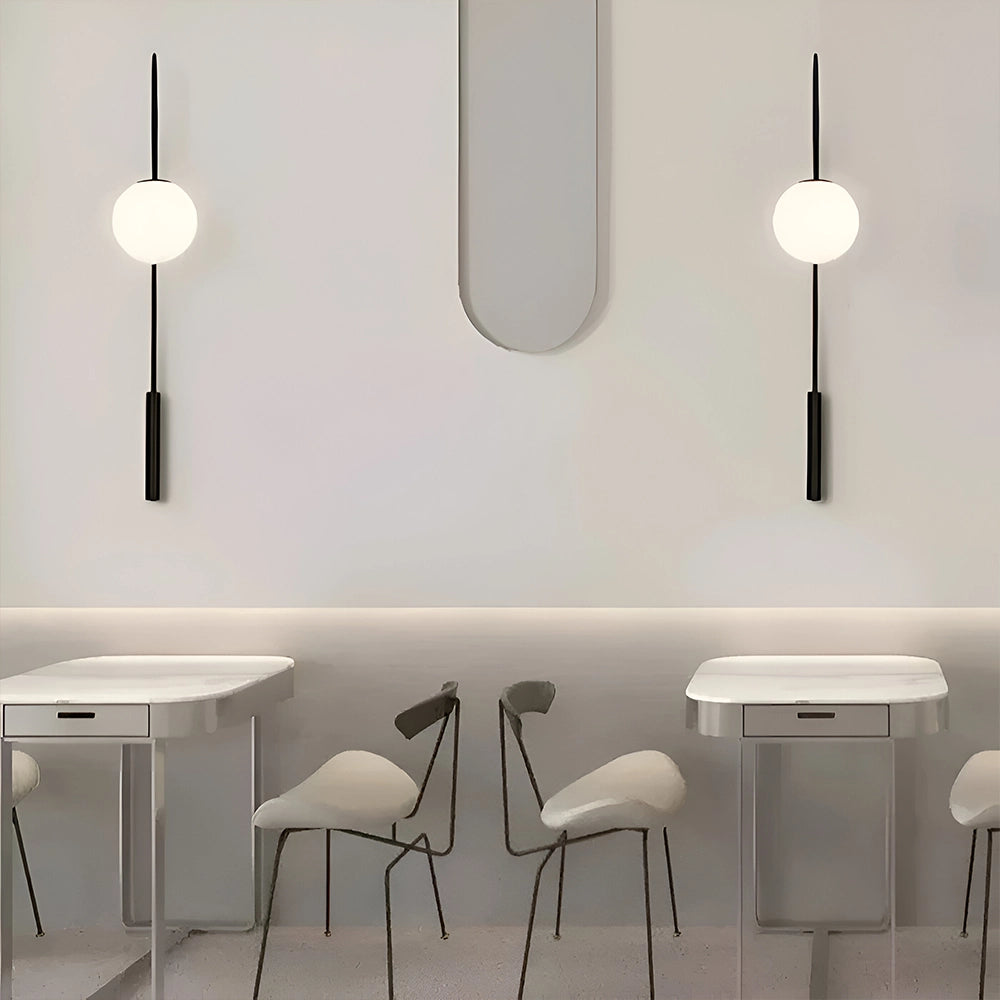Modern Globe Wall Light
