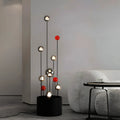 Modern Orb Cluster Glass Floor Lamp
