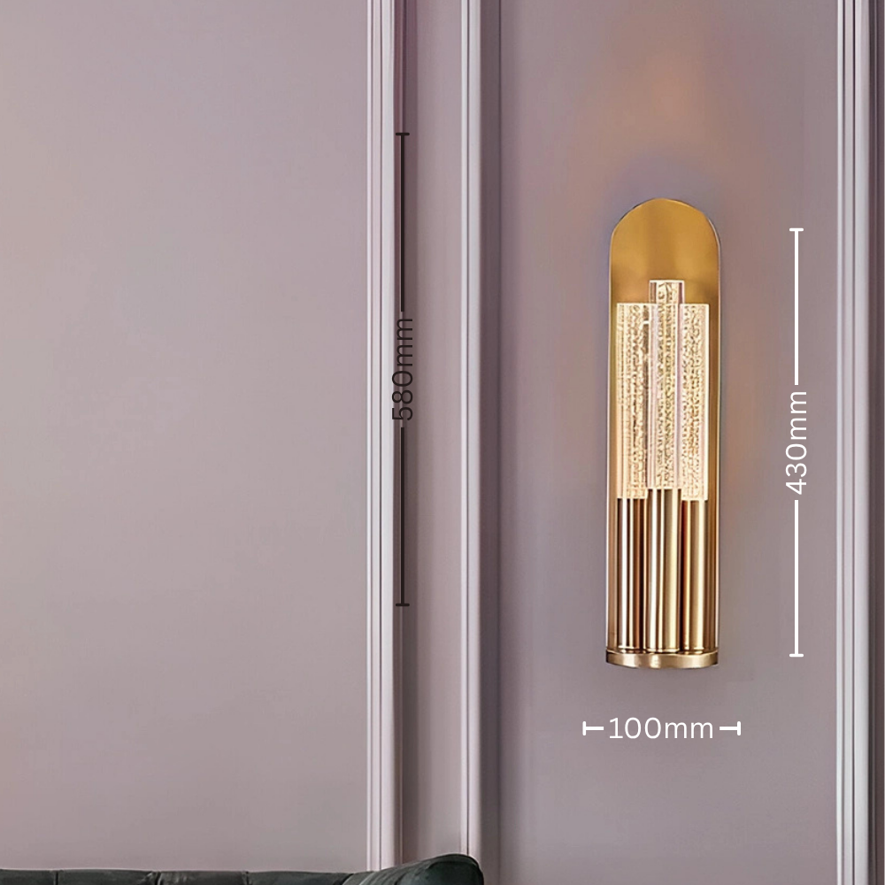 Modern Ribbed LED Wall Lamp