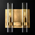 Modern Twin Cylinder Glass Wall Light