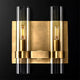 Modern Twin Cylinder Glass Wall Light