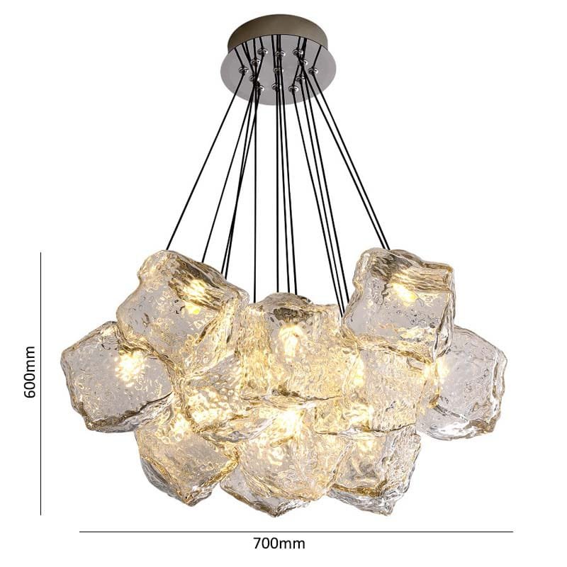 Molten Meteor (19 Heads) Chandelier
