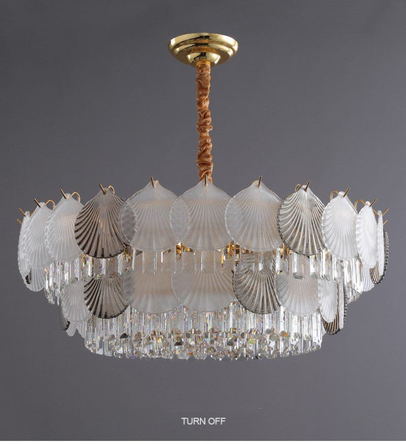 Cloud 9 Glass & Crystal Chandelier