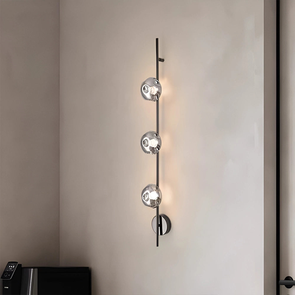 Orbital Curve Modern Wall Lamp for Designer Interiors