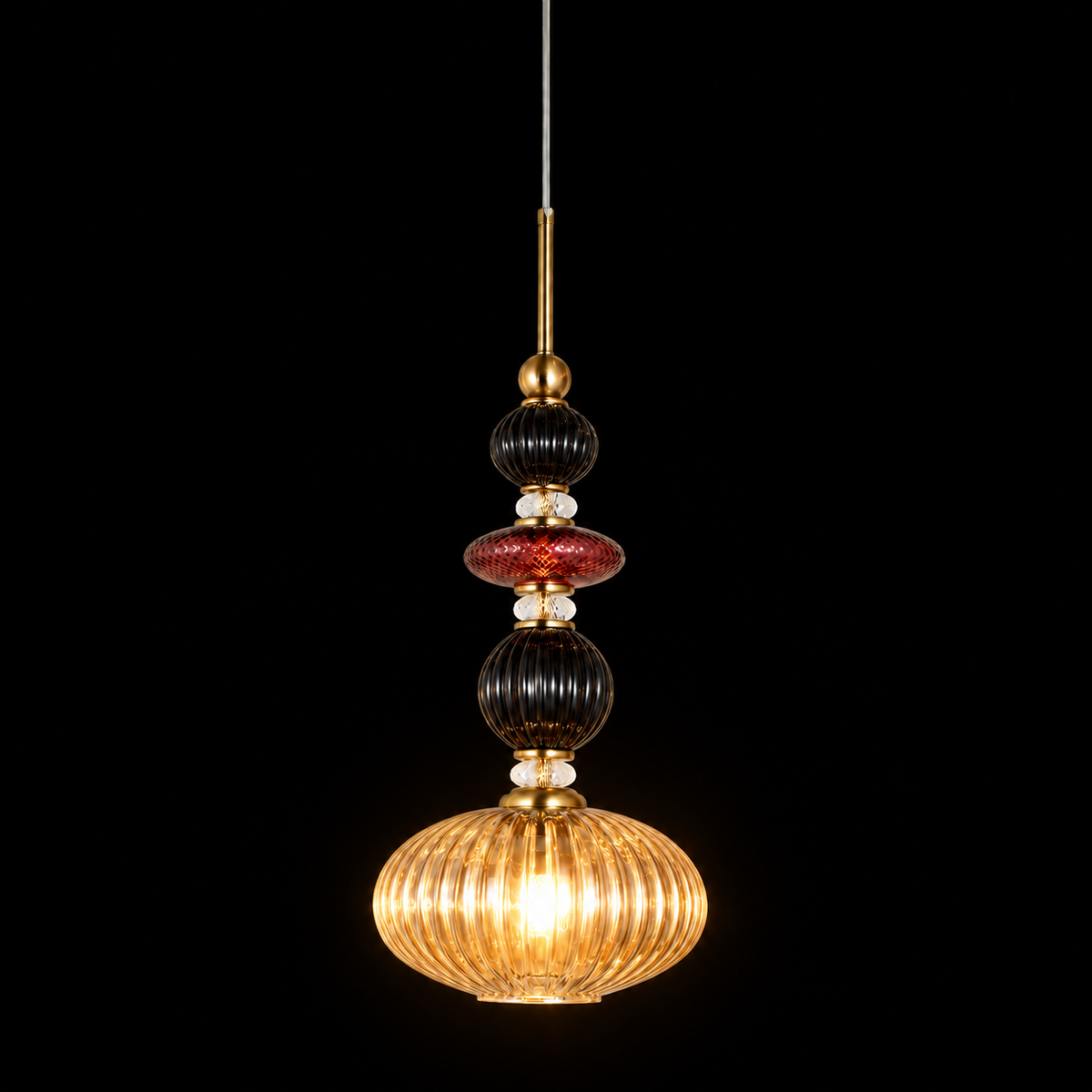 Royal Ember Pendant Light – Artistic Luxury with Timeless Elegance
