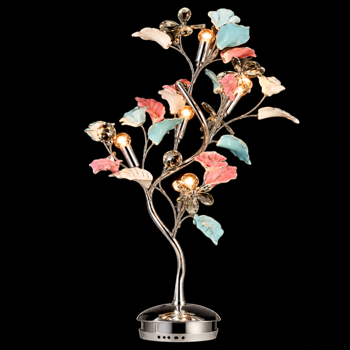 Soft Pastel Ceramic Table Lamp