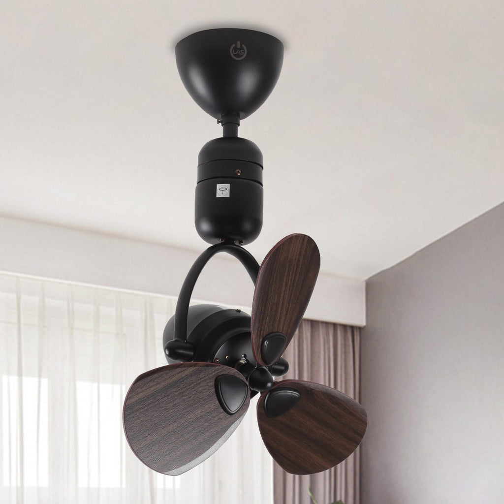 Ostrich Ceiling Fan | 15W BLDC Motor | Metal Frame | Wooden Body