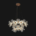 Petal Bloom Modern Floral Ring Luxury Chandelier