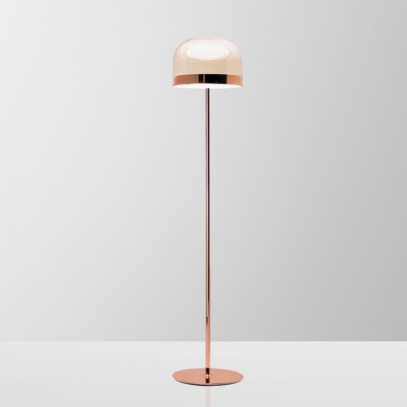 Pink Champagne Glass Floor Lamp