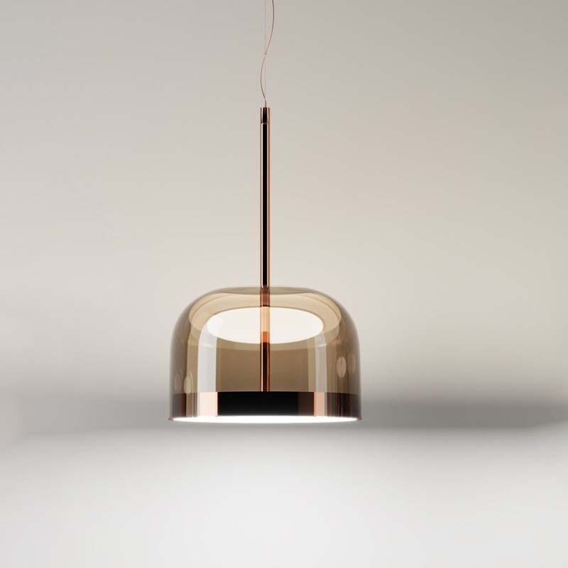 Pink Champagne Glass Pendant Lamp