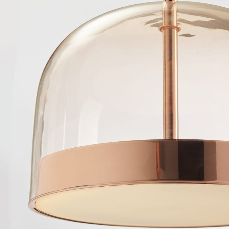 Pink Champagne Glass Pendant Lamp