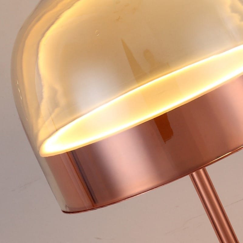 Pink Champagne Glass Floor Lamp