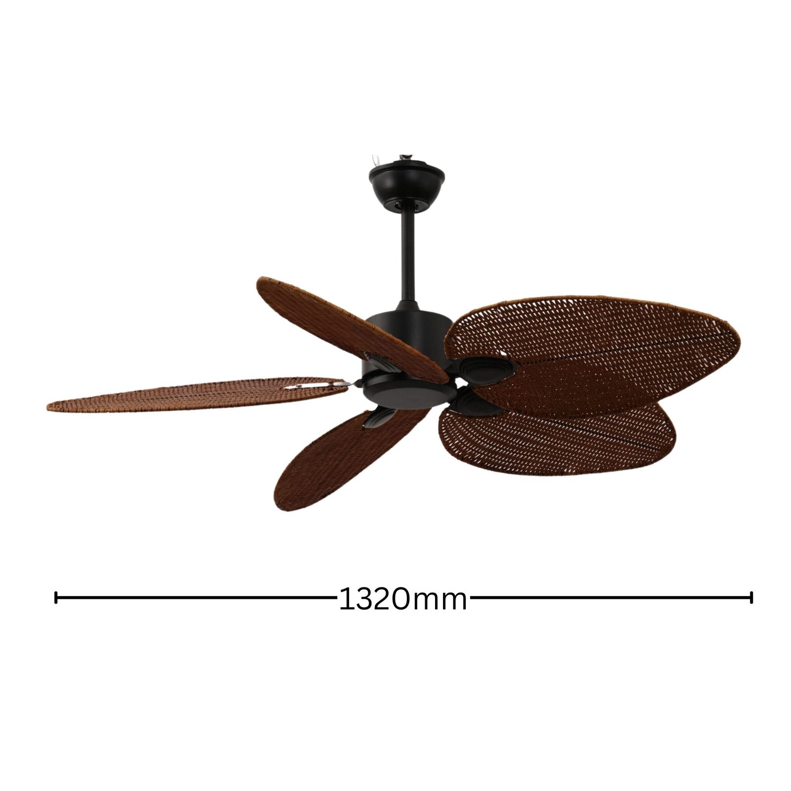 Raven Ceiling Fan | 50W BLDC Motor | 1320mm | Copper Iron Body