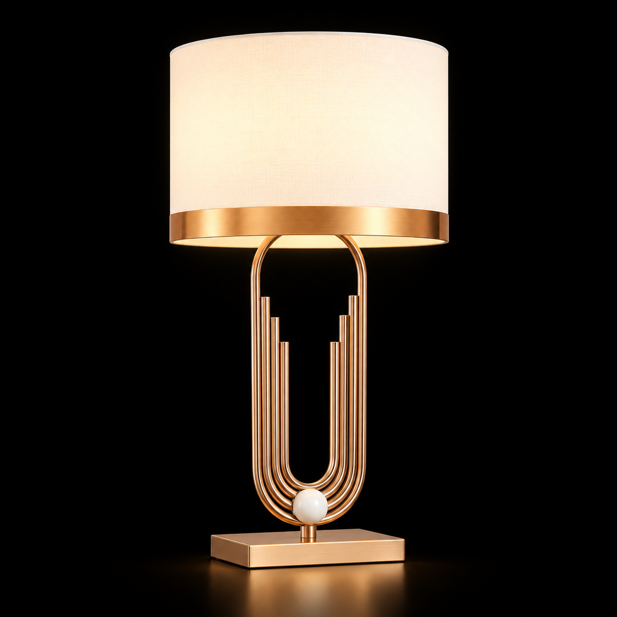 Golden Halo Table Lamp
