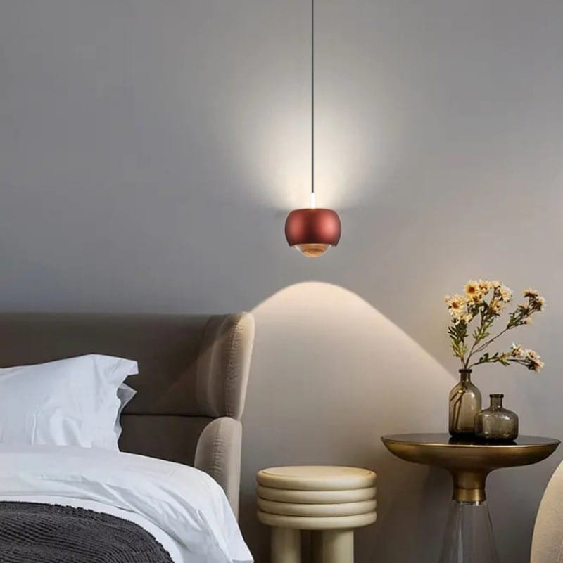 Round and Round (Red) LED Pendant Lamp
