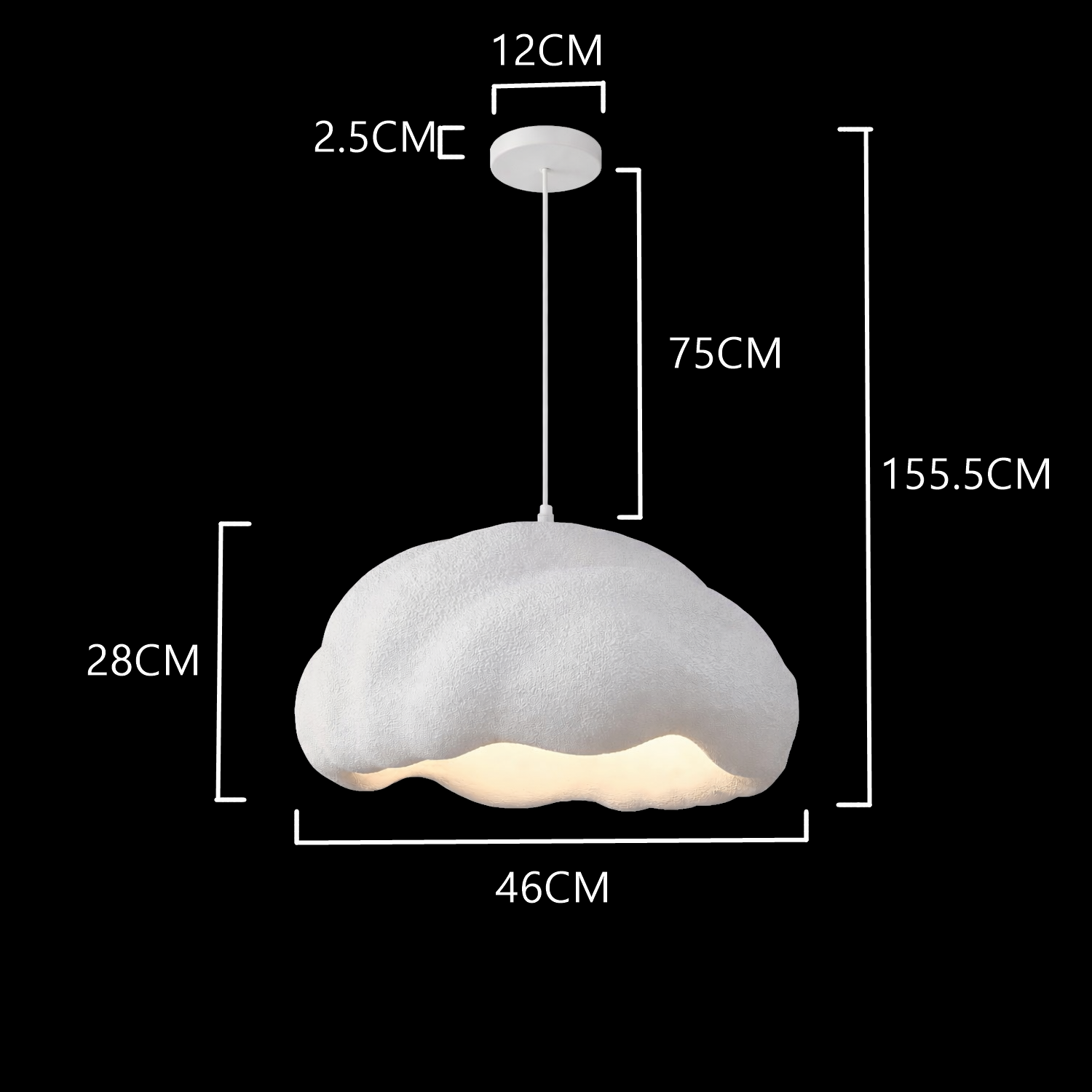 Nimbus Haven Pendant Light – Organic Luxury for Modern Interiors
