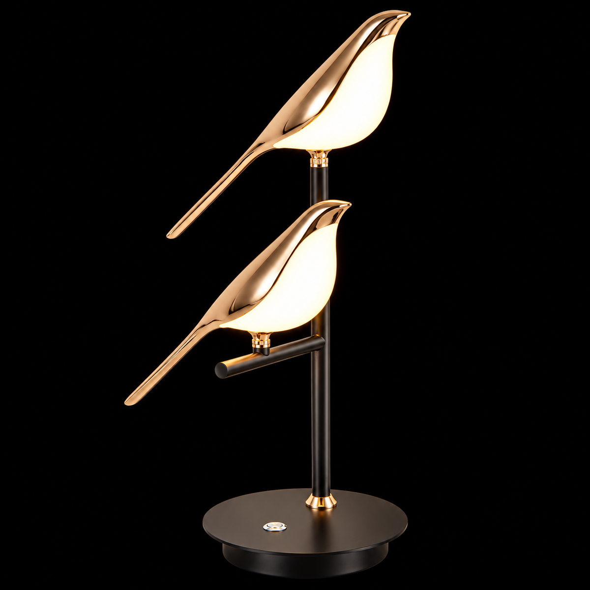 Featherlight Duo Acrylic Table Lamp