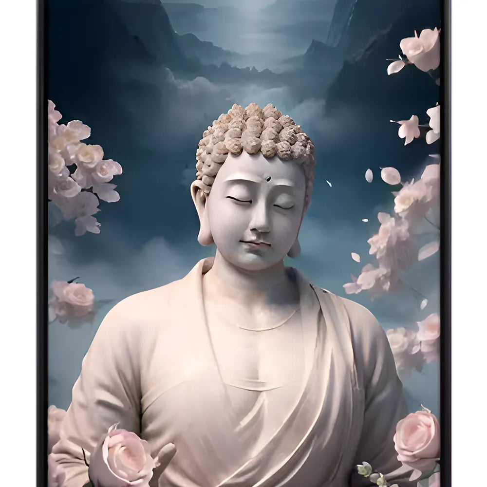 Serene Buddha Meditative Wall Art Set