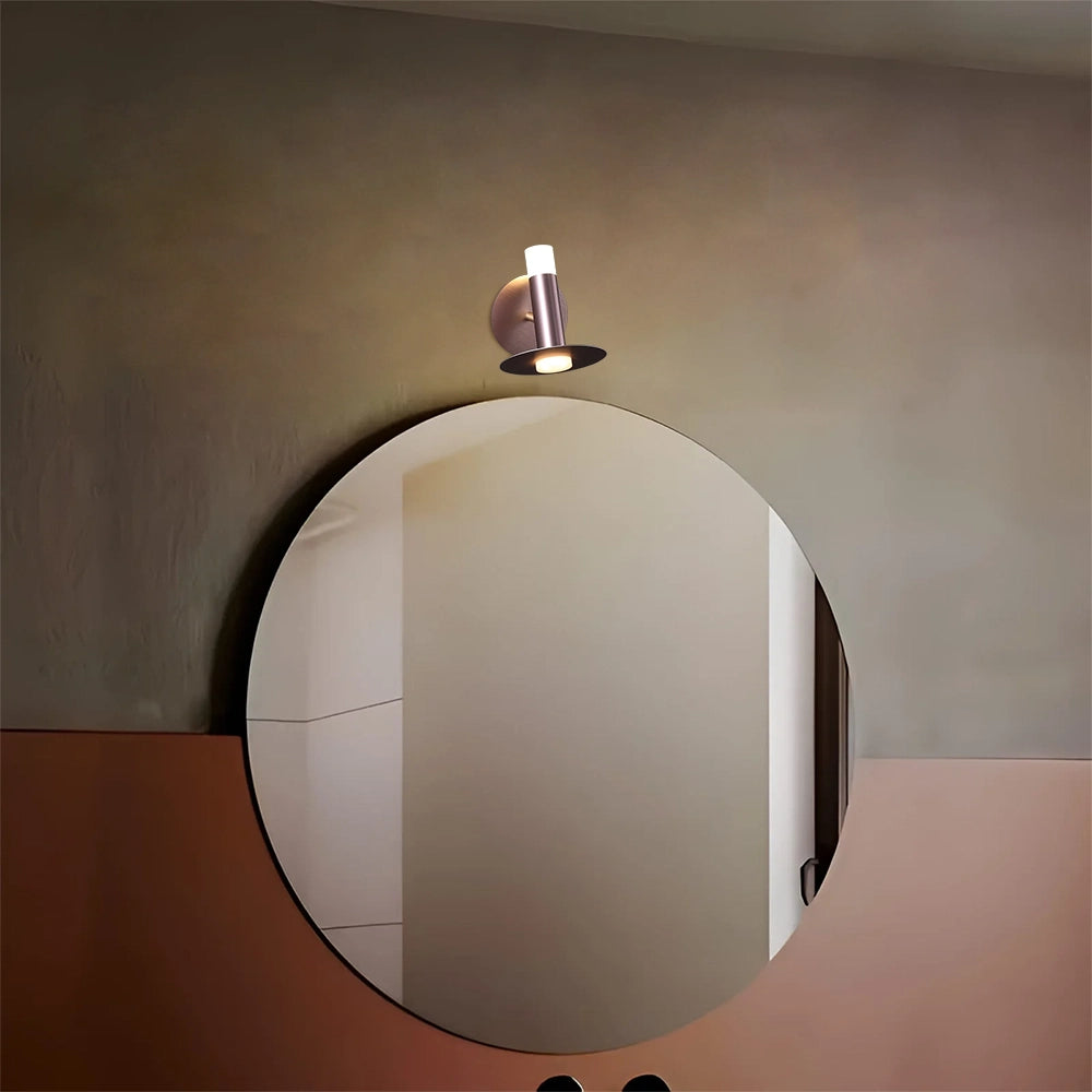 Solo Apex Barrel Wall Mirror Light