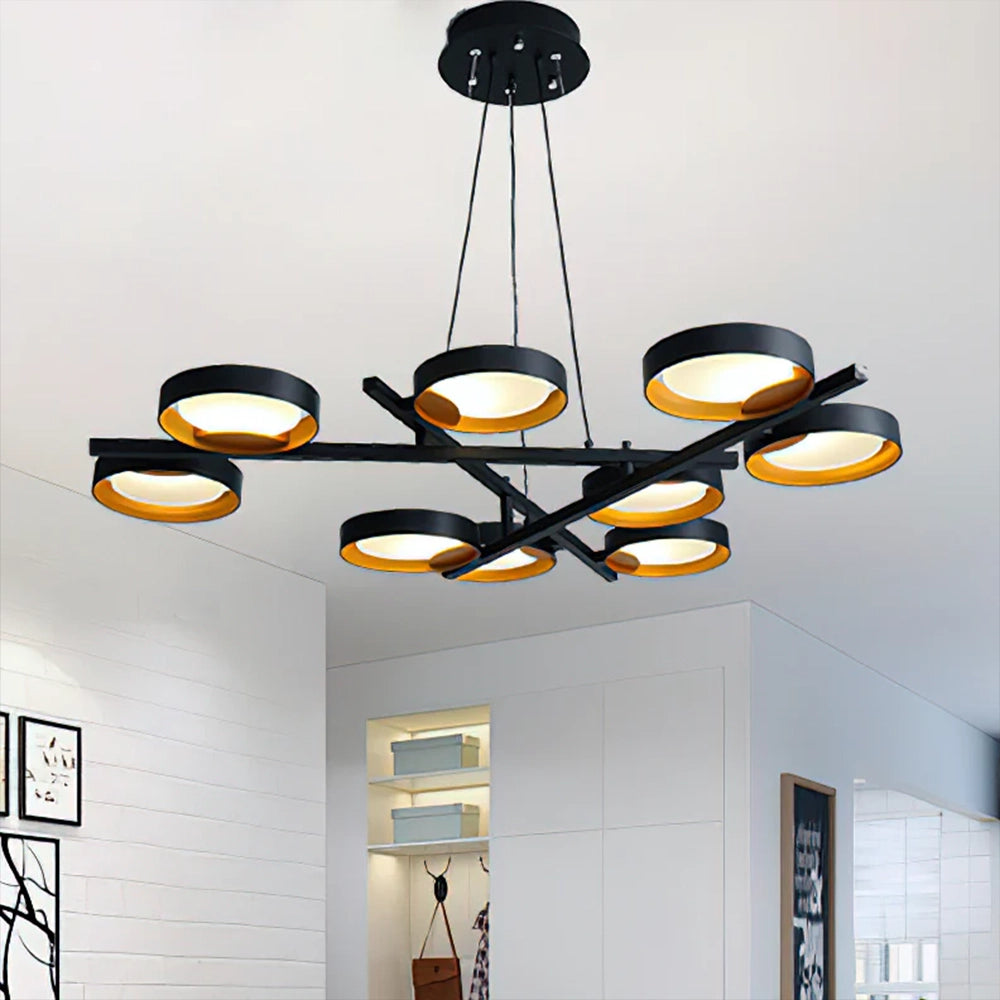 Stellatus Articulated Geometric Chandelier