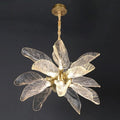 Summer Leaves Round (18) LED Chandelier