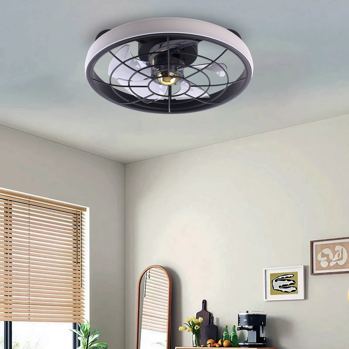 Swift Ceiling Fan | BLDC 16W with LED Light | 16 inch Blade