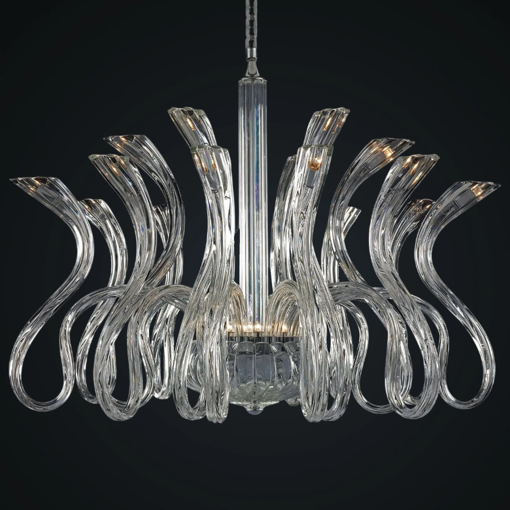Swirling Glass Illumination