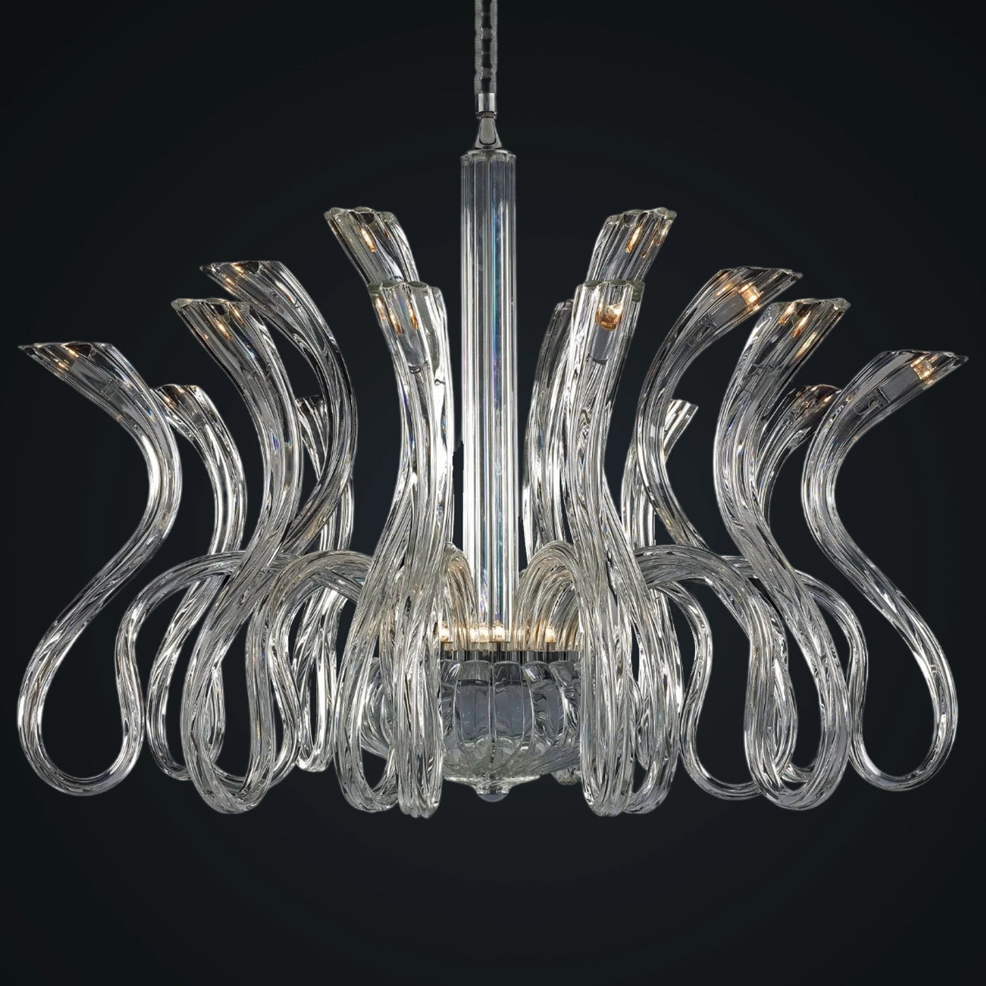 Swirling Glass Illumination