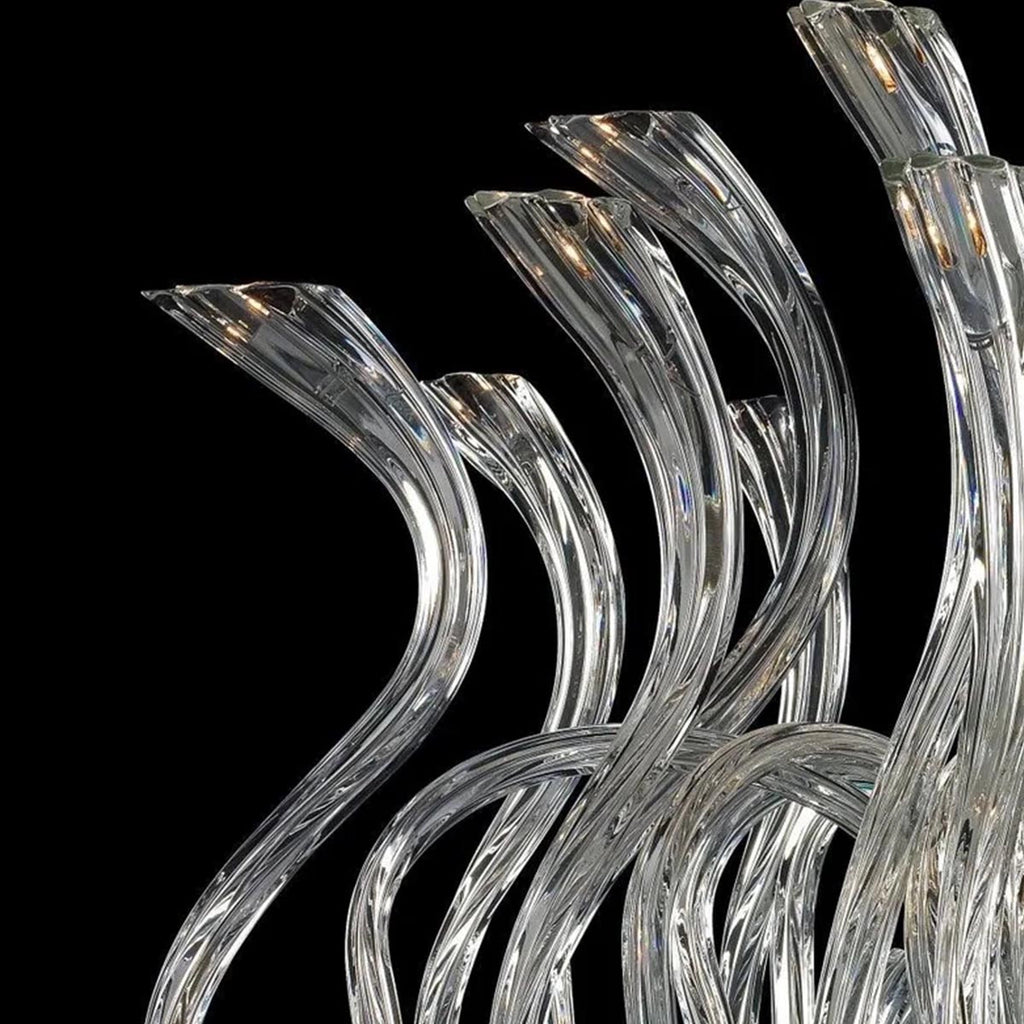 Swirling Glass Illumination