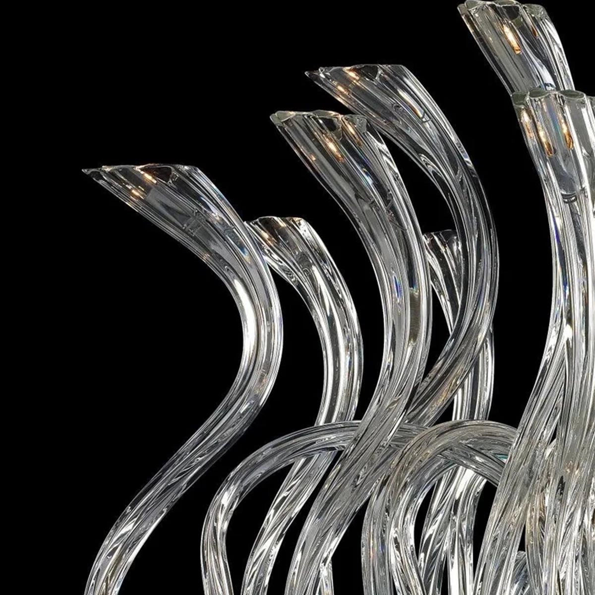 Swirling Glass Illumination