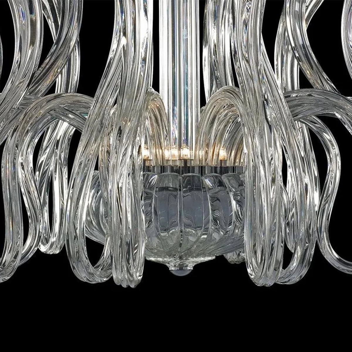 Swirling Glass Illumination