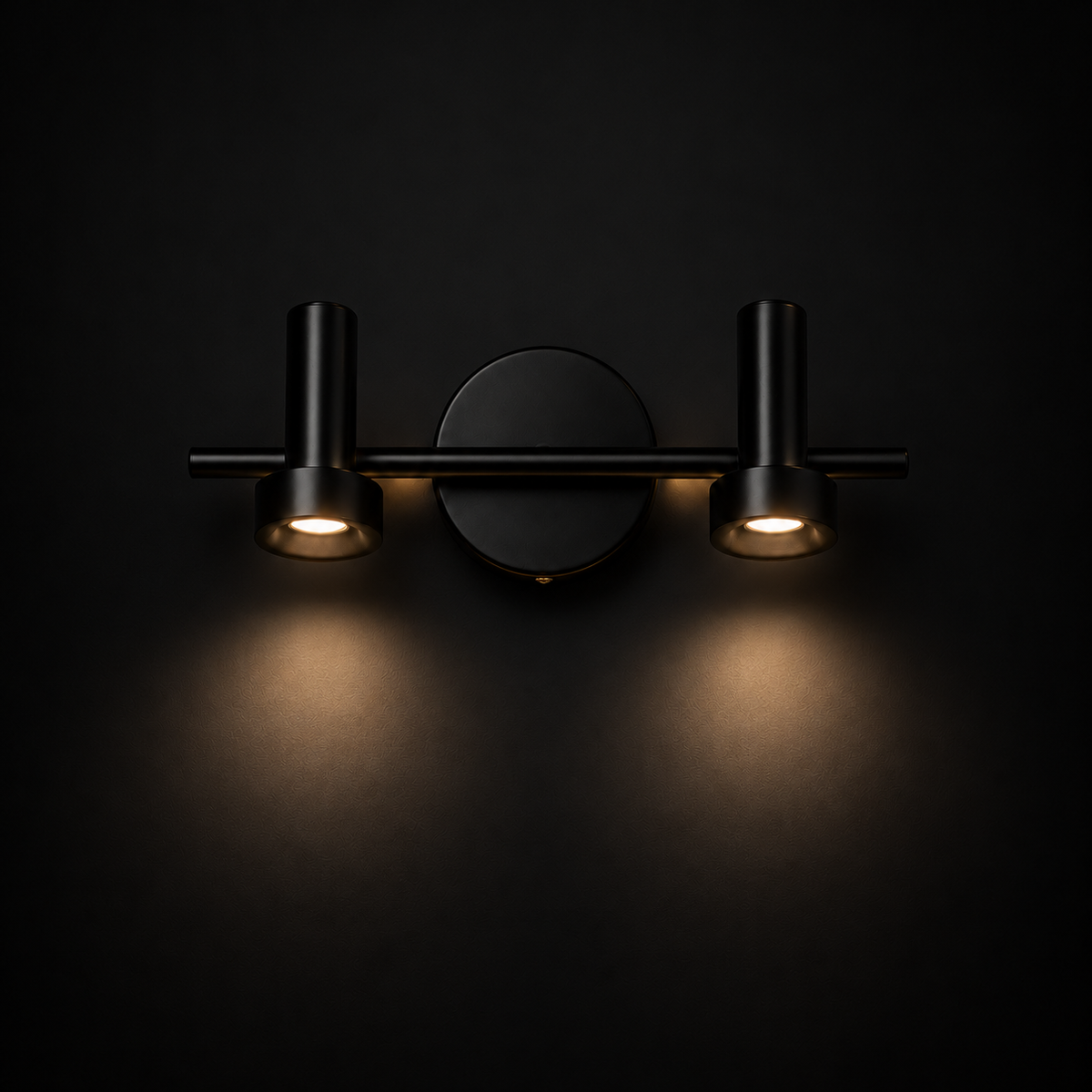 Noir Eclipse Duo Sconce