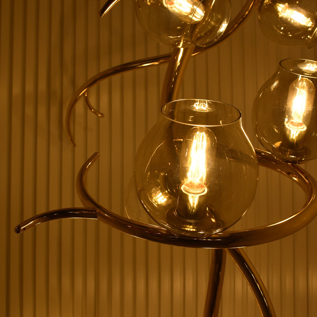 Orion Fall Luxury Vertical Spire Chandelier