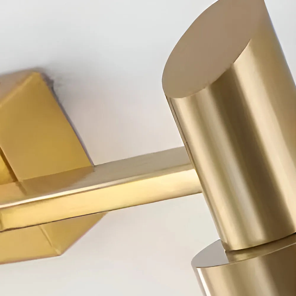 Three-Head Transitional Bell Mirror Light
