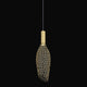 AuraMesh Gold Pendant Light
