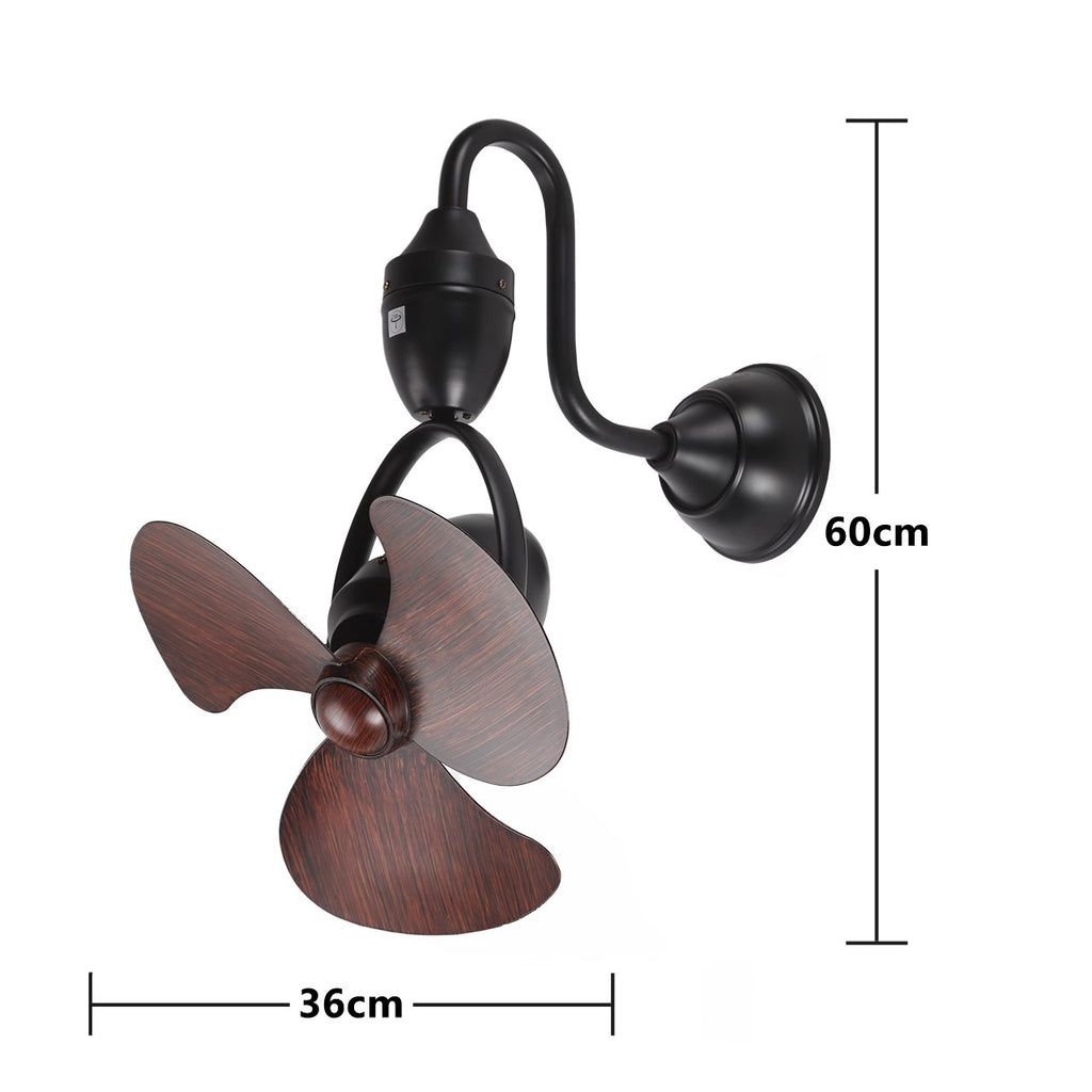 Toucan Wall Mounted Fan | 15W BLDC Motor | ABS Body