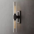TranSpare Black Glass Wall Lamp